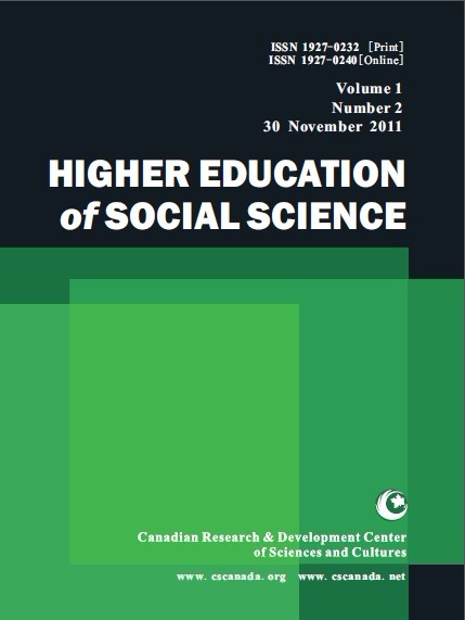 Journals For Free Journal Detail Higher Education Of Social Science